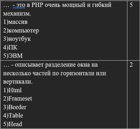 Веб-дизайн экз (ро) ПО 4 301